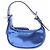 Borsa mini Soho By Far blu in pelle - vista 3