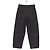 Ganni Pantalones de algodón negro - vista 2