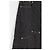 Ganni Pantalones de algodón negro - vista 4