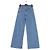 Autre Marque Jeans FARM Gamba Larga Blu Chiaro in Cotone