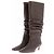 Autre Marque Botas "Kalila" de cuero marrón