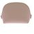 Autre Marque Pochette con zip in pelle beige - vista 2