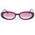 Autre Marque Weinrote Sonnenbrille "Olivia" - Ansicht 2