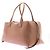 Autre Marque Borsa bowling in pelle camel - vista 2