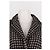 Autre Marque Manteau mi-long à carreaux noir et beige WUNDERKIND - vue 5