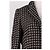 Autre Marque Manteau mi-long à carreaux noir et beige WUNDERKIND - vue 6