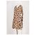 Vestido Chloé de seda beige con estampado abstracto - vista 4