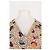 Vestido Chloé de seda beige con estampado abstracto - vista 5