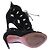 Alaïa Décolleté con lacci in camoscio nero - vista 5
