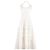 Maje Vestido de algodón blanco