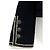 Chanel Cropped Jacke aus schwarzer Wolle - Ansicht 17