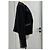 Chanel Cropped Jacke aus schwarzer Wolle - Ansicht 7