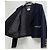 Chanel Cropped Jacke aus schwarzer Wolle - Ansicht 8