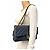 Chanel Bolsa de ombro com aba acolchoada em couro azul 2012 - vista 15