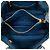 Borsa Tote Aperta Convertibile Prada Blue Vitello Daino - vista 4