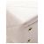 Chanel Vanity Case Small CC in Pelle di Vitello Matelassé Bianca con Top Handle - vista 10