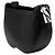 Borsa a tracolla Burberry Black Medium in vitello e lana Chess Blanket - vista 2