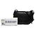 Borsa a tracolla Burberry Black Medium in vitello e lana Chess Blanket - vista 7