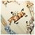 Pañuelo de seda Hermès Brown Jumping 90 - vista 8