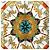 Hermès White Luna Park Silk Scarf 90 - view 2