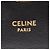 Céline Celine Mini Borsa a Tracolla Triomphe in Pelle di Vitello Lucida Nera - vista 5