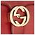 Gucci Borsa a tracolla Interlocking G in pelle di vitello Dollar Small rossa - vista 6