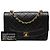 Chanel Black Medium Lambskin Diana Flap - vista 7
