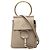 Mini borsa polso Faye Chloé in vitello e camoscio marrone