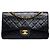 Chanel Black Medium Classic Lambskin Double Flap