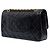 Chanel Black Medium Classic Lambskin Double Flap - vista 2