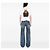 Céline Celine Brown Macadam Coated Canvas Backpack - view 6