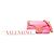 Borsa a tracolla Valentino Pink Nappa VLogo Stud Sign - vista 6