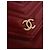Portafoglio Chanel Red CC Chevron Lambskin Square Envelope Wallet On Chain - vista 4