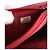 Portafoglio Chanel Red CC Chevron Lambskin Square Envelope Wallet On Chain - vista 6