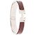 Bracciale Hermès Clic H PM stretto in smalto rosso - vista 4