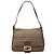 Fendi Brown Zucchino Canvas Mamma Forever