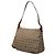 Fendi Brown Zucchino Canvas Mamma Forever - vista 2