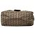 Fendi Brown Zucchino Canvas Mamma Forever - vista 3