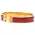 Bracciale Hermès Clic H PM stretto in smalto rosso - vista 2