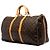 Louis Vuitton Brown Monogram Keepall Bandouliere 50 - vista 2