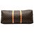 Louis Vuitton Brown Monogram Keepall Bandouliere 60 - vista 3