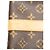 Louis Vuitton Brown Monogram Keepall Bandouliere 60 - vista 5