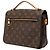 Louis Vuitton Pochette Metis Monogram Brown - vista 2