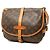 Louis Vuitton Brown Monogram Saumur 25 - vista 2