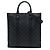Louis Vuitton Black Monogram Eclipse Sac Plat