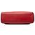 Borsa Gucci Red Medium Calfskin Bamboo Nymphaea Satchel - vista 3