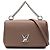 Louis Vuitton Lockme II BB em couro castanho