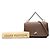 Louis Vuitton Lockme II BB em couro castanho - vista 10