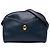 Borsa a tracolla Dior in pelle di vitello granulata blu