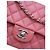 Chanel Pink Medium Classic Lambskin Double Flap - vista 4